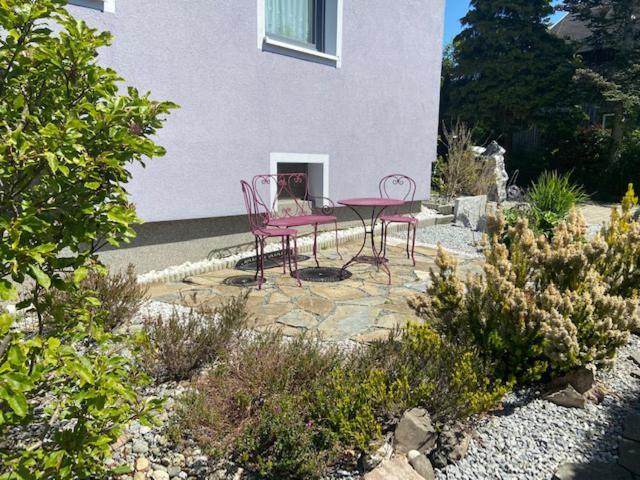 Apartamento Haus Lila Welle Nordhalben Exterior foto